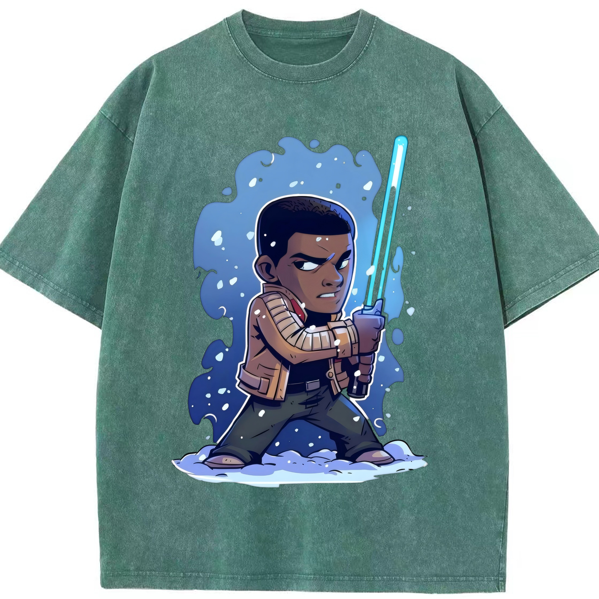 （画像用） スター・ウォーズ Star Wars 綿100% ヴィンテージ風 半袖Tシャツ（フロントプリント）